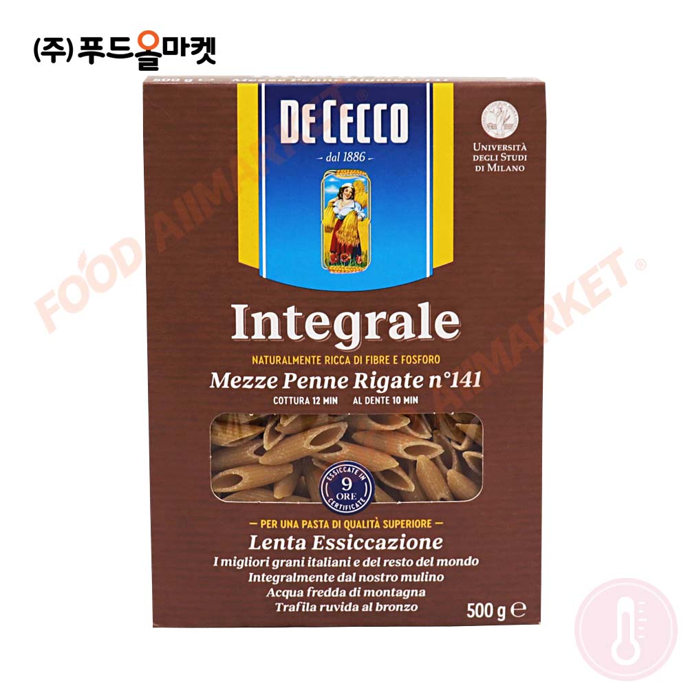 데체코 통밀 메쩨 펜네 리가테 500g