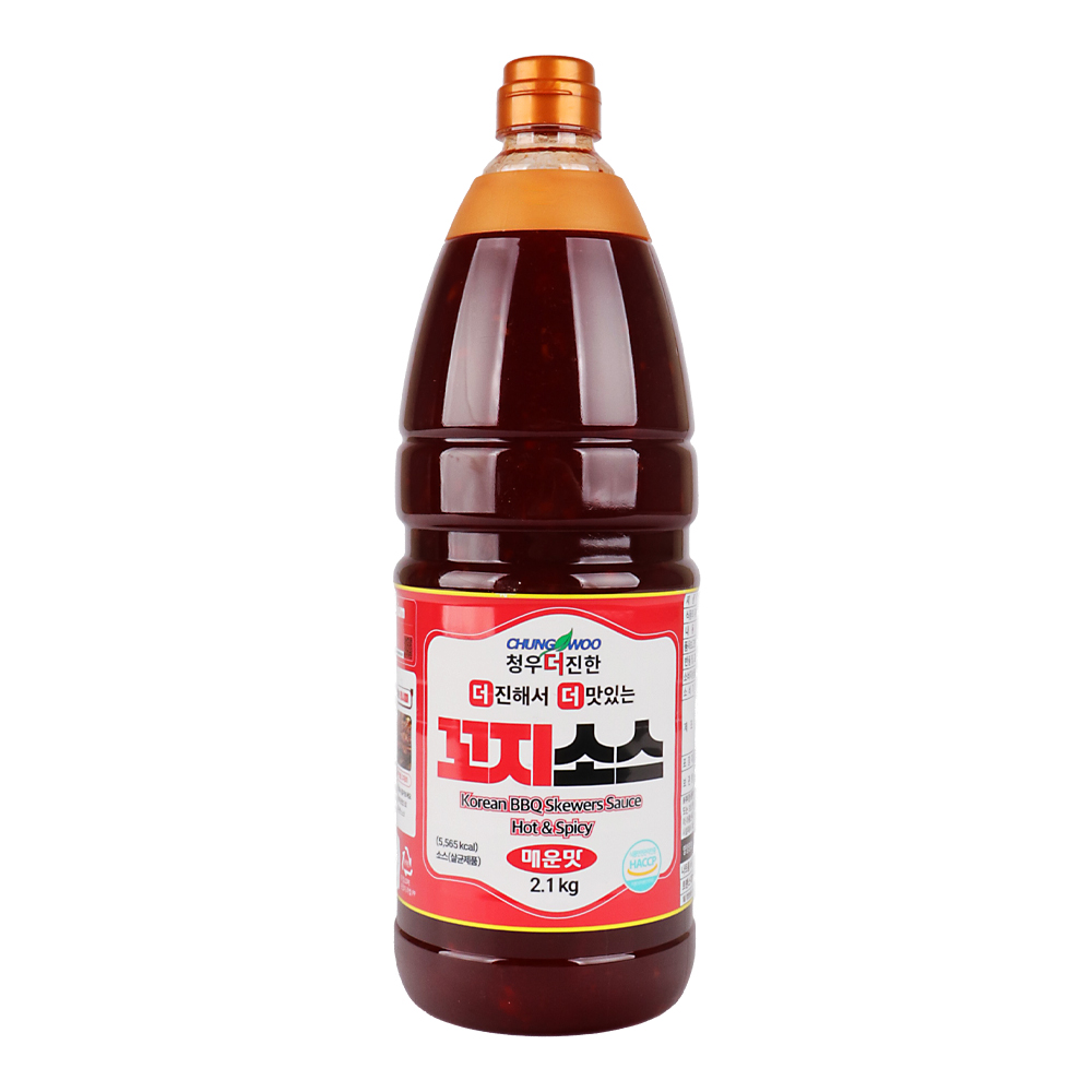 청우 더진한 꼬지소스 매운맛 2.1kg