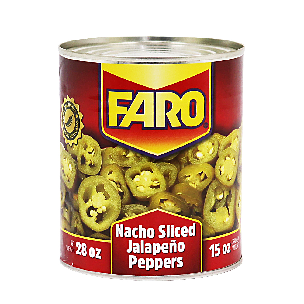 파로 나쵸 슬라이스 할라피뇨 페퍼 800g