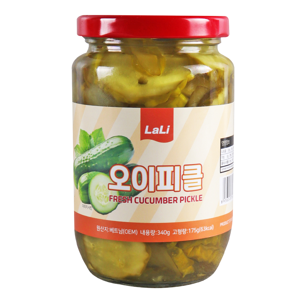 라리 오이피클 슬라이스(병) 340g