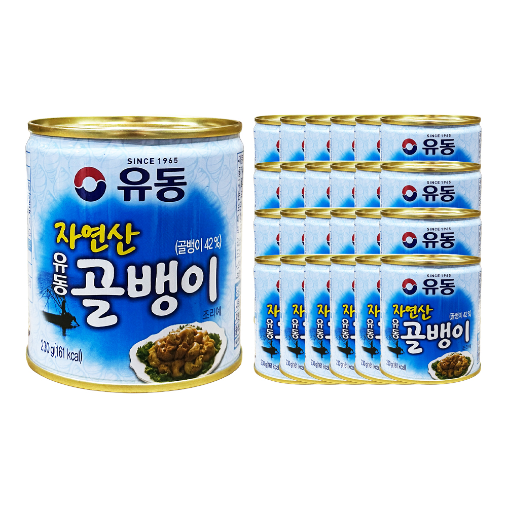 유동 골뱅이 한박스 (230g x 24ea)