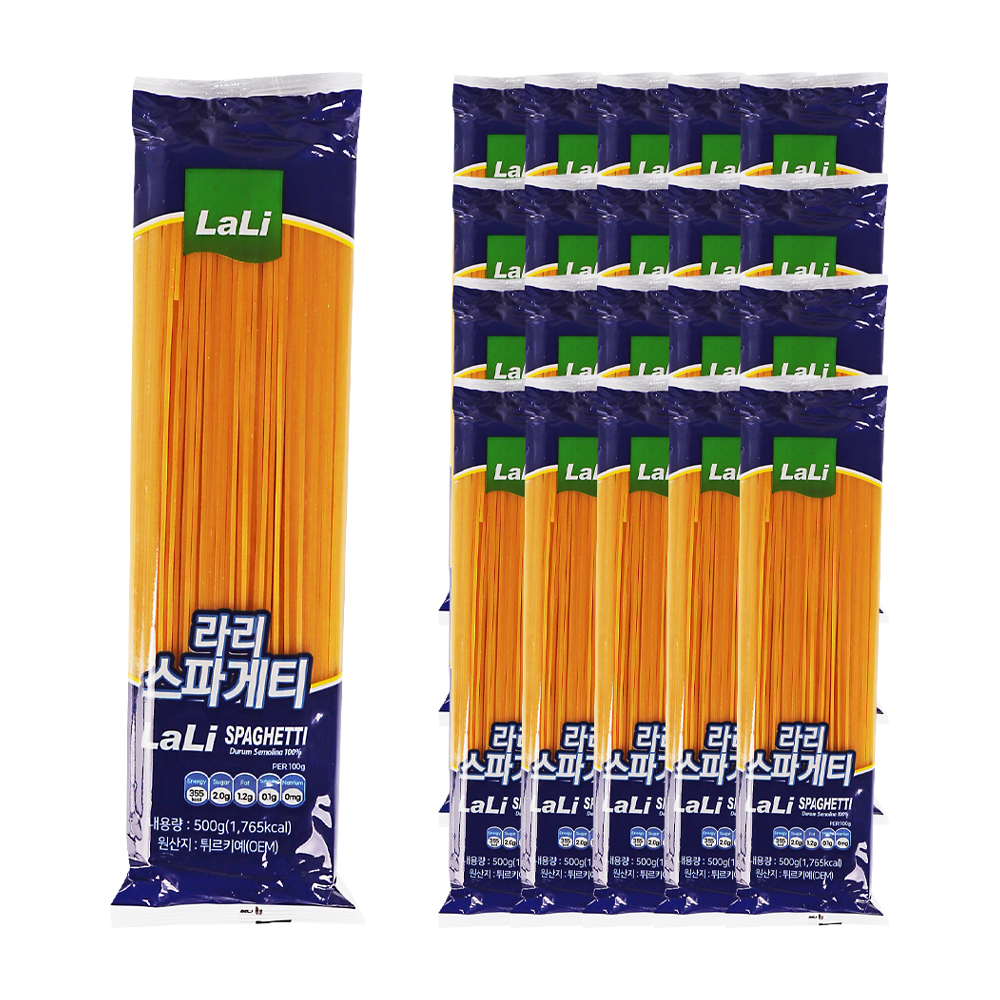 라리 스파게티 500g 한박스 (500g x 20ea)