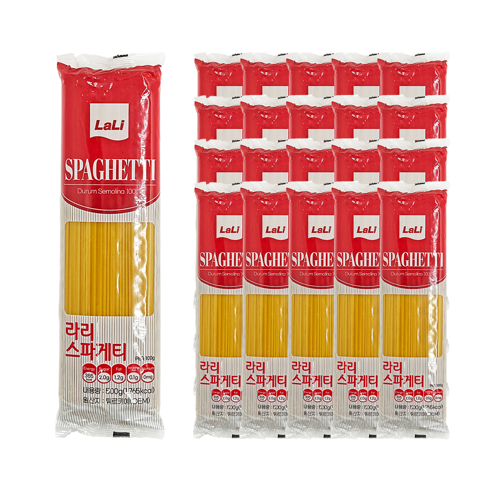 라리 스파게티 500g 한박스 (500g x 20ea)