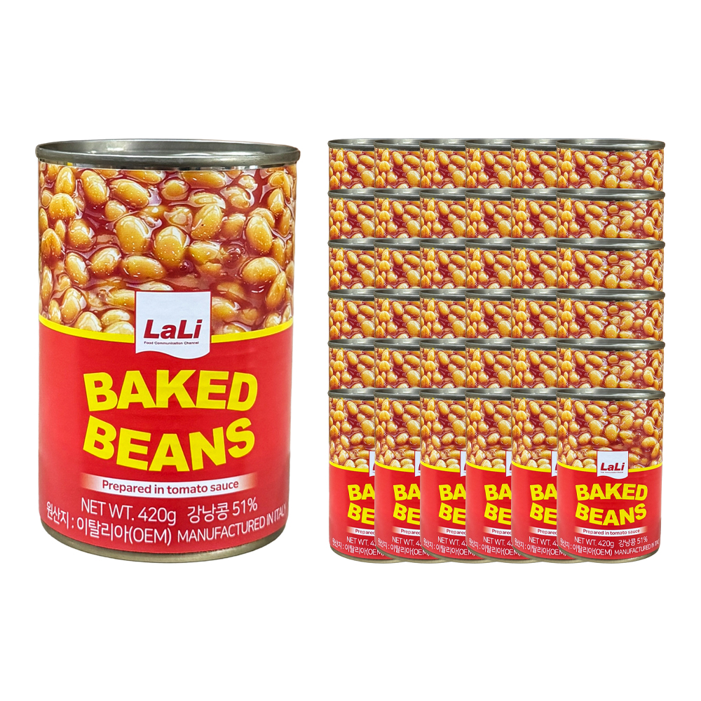 라리 베이크드빈스 한박스 (420g x 24ea)