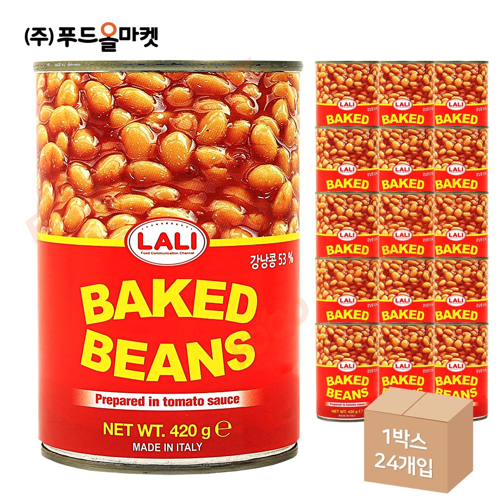 라리 베이크드빈스 한박스 (420g x 24ea)
