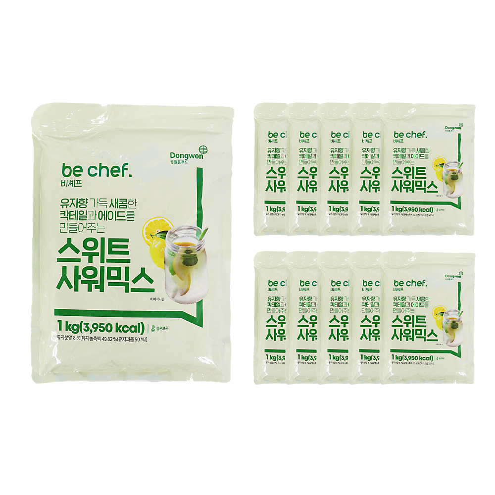 동원홈푸드 스위트사워믹스 1kg 한박스 (1kg x 10ea)