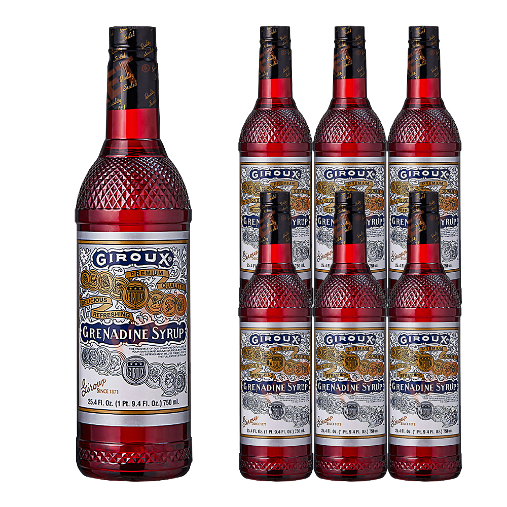 지룩스 그레나딘시럽 750ml 한박스 (750ml x 6ea)