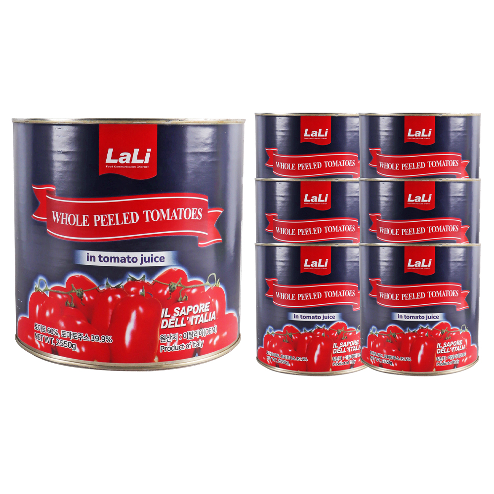 라리 토마토홀 2.55kg 한박스 (2.55kg x 6ea)