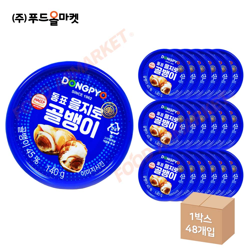 동표 을지로골뱅이 140g 한박스 (140g x 48ea)