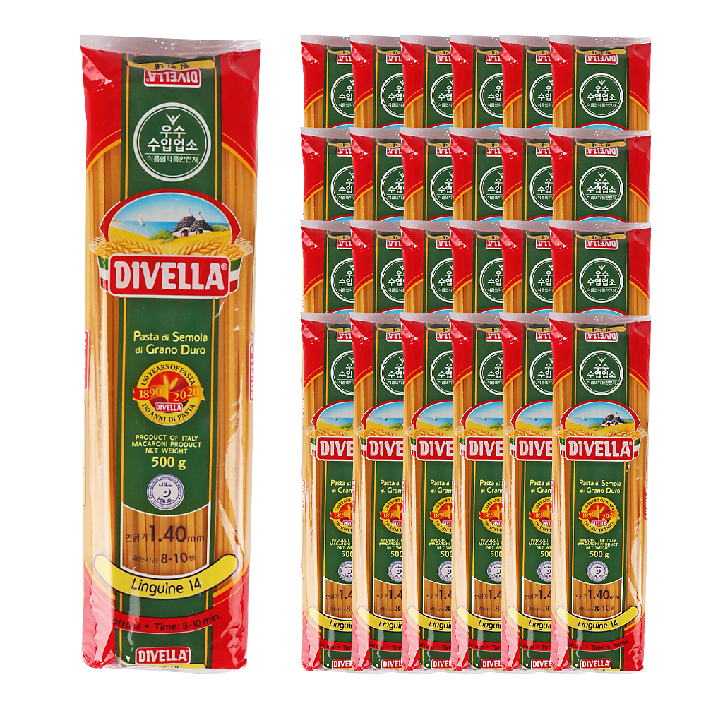 디벨라 14호 링귀니 500g 한박스 (500g x 24ea)