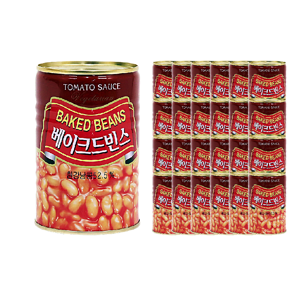 삼아 베이크드빈스 400g 원터치 한박스 (400g x 24ea)