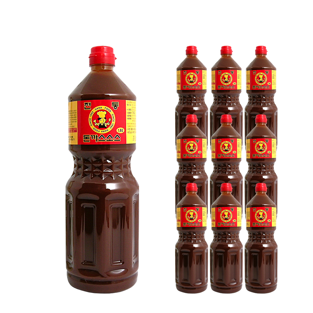 하나 전통돈까스소스 1.8L 한박스 (1.8L x 9ea)