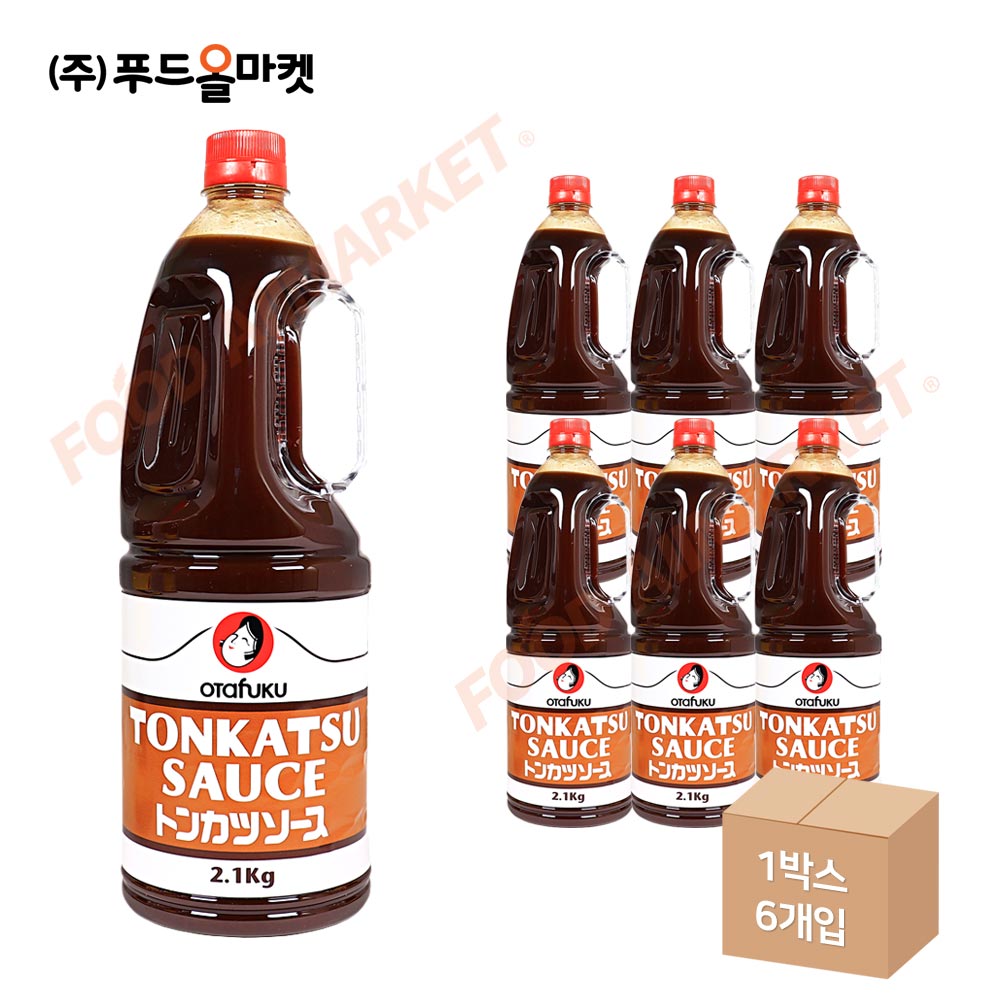 오타후쿠 돈까스소스 2.1kg 한박스 (2.1kg x 6ea)