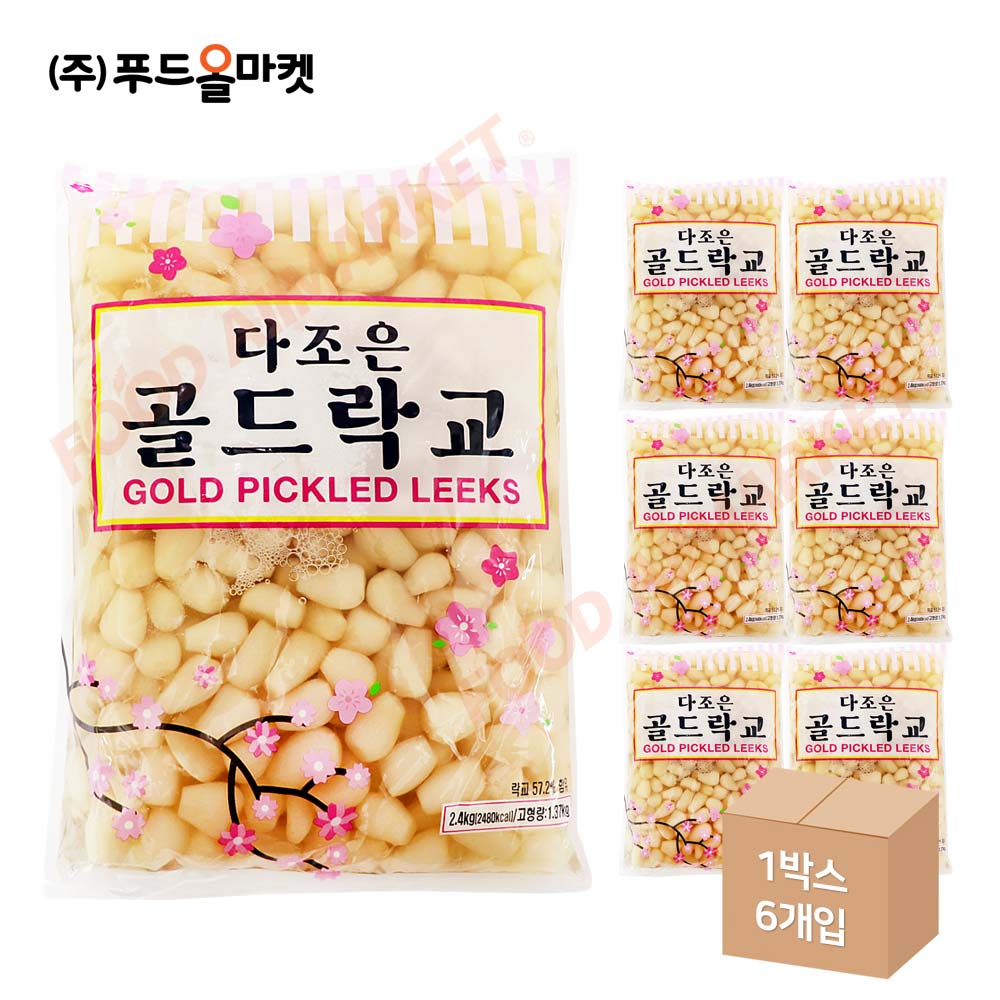 이엔 다조은 골드락교 2.4kg 한박스 (2.4kg x 6ea)