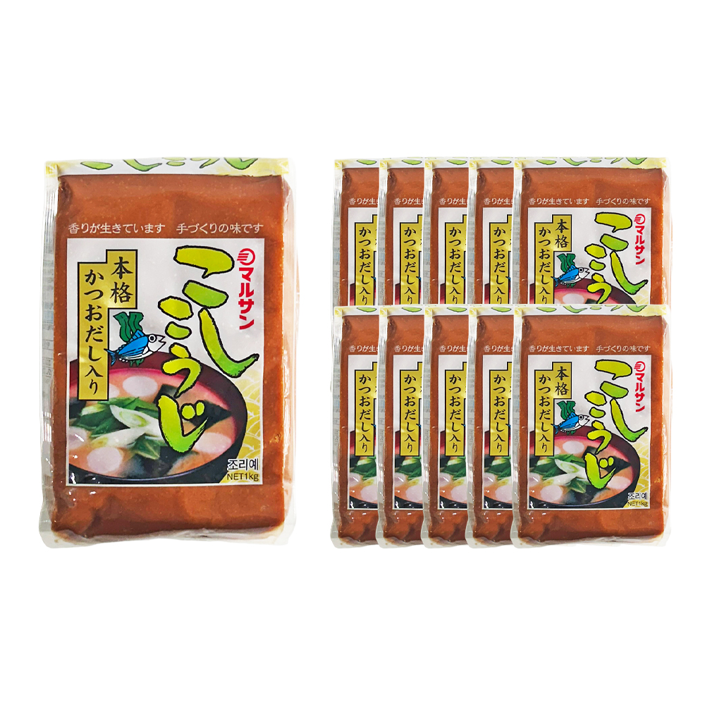 마루산아이 고시고우지 미소 1kg /백된장 한박스 (1kg x 10ea)