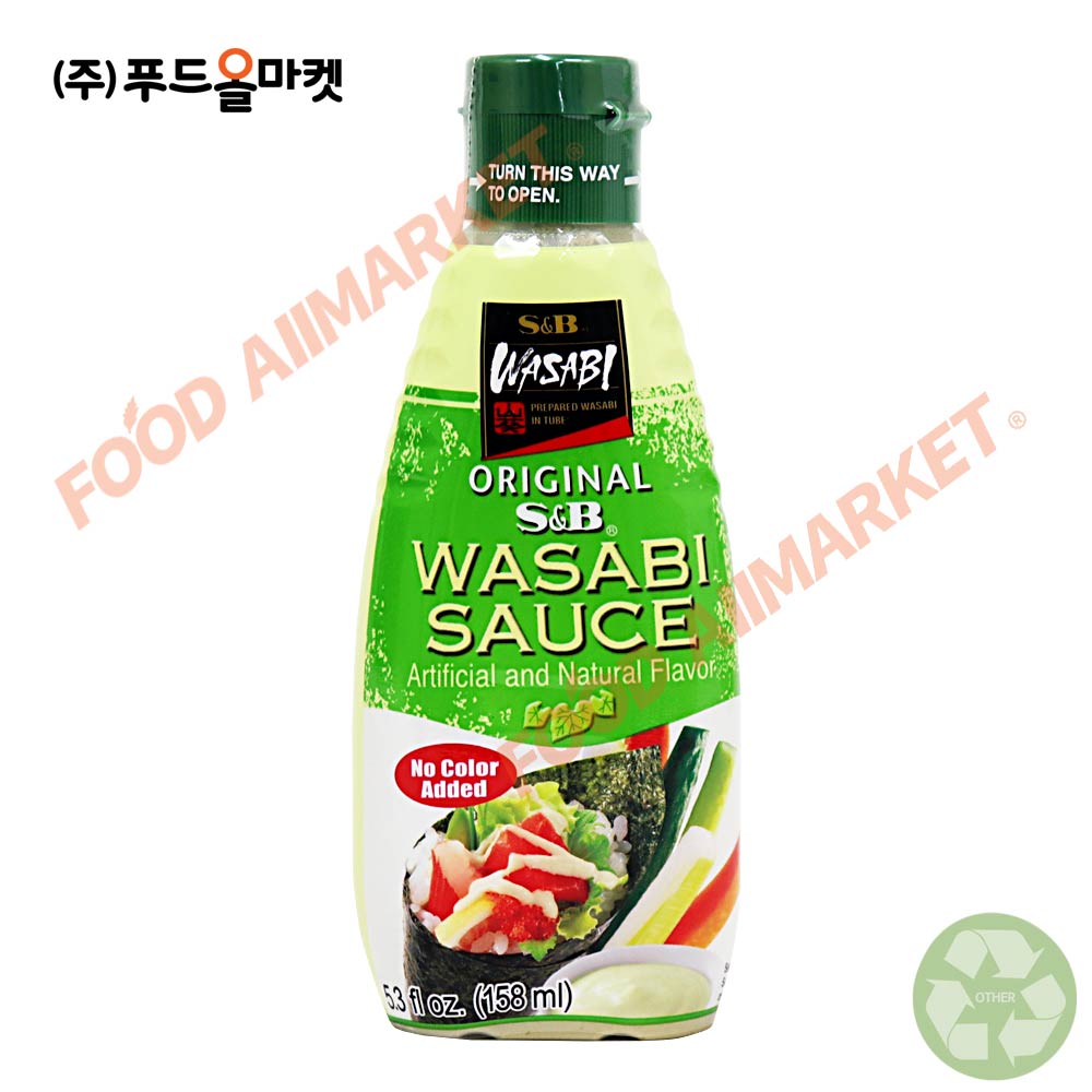 에스비 와사비소스 158ml