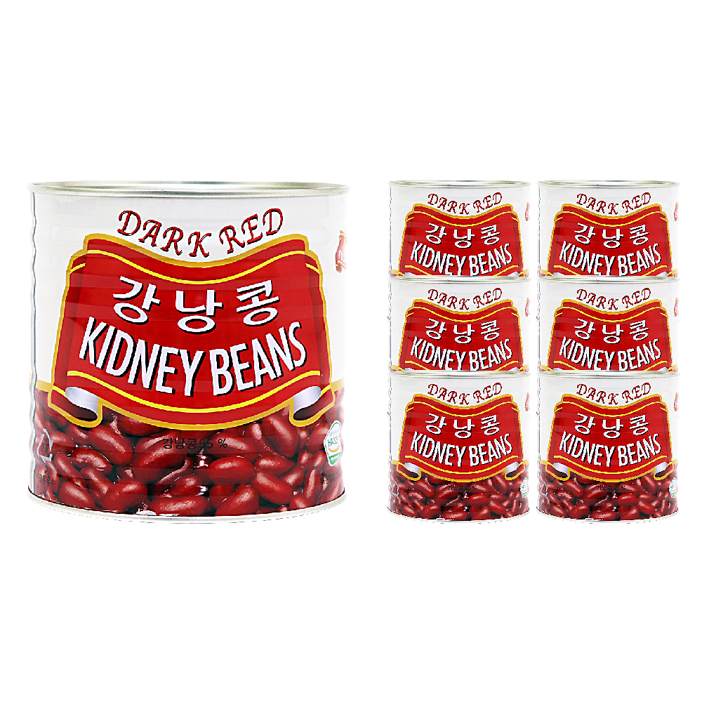삼아 강낭콩 2.5kg /레드키드니빈스 한박스 (2.5kg x 6ea)