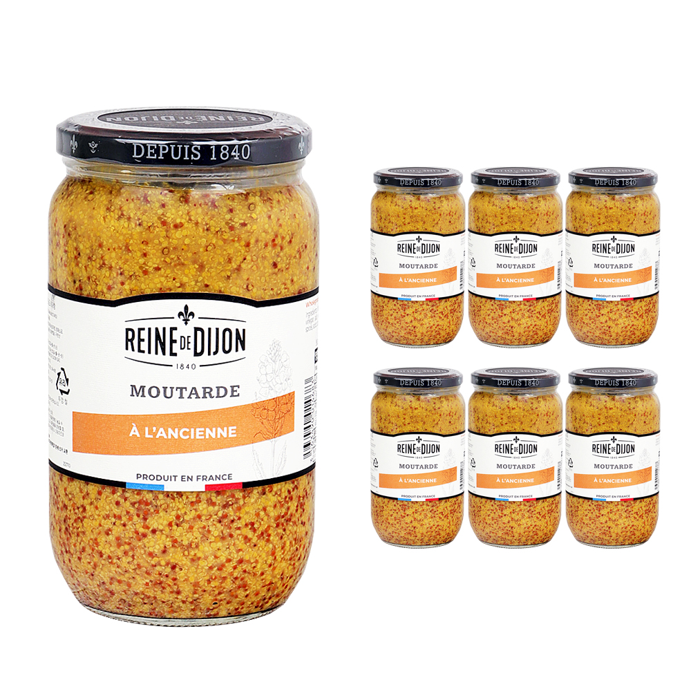 몬 홀그레인 머스타드소스 820g /르네 디종 한박스 (820g x 6ea)