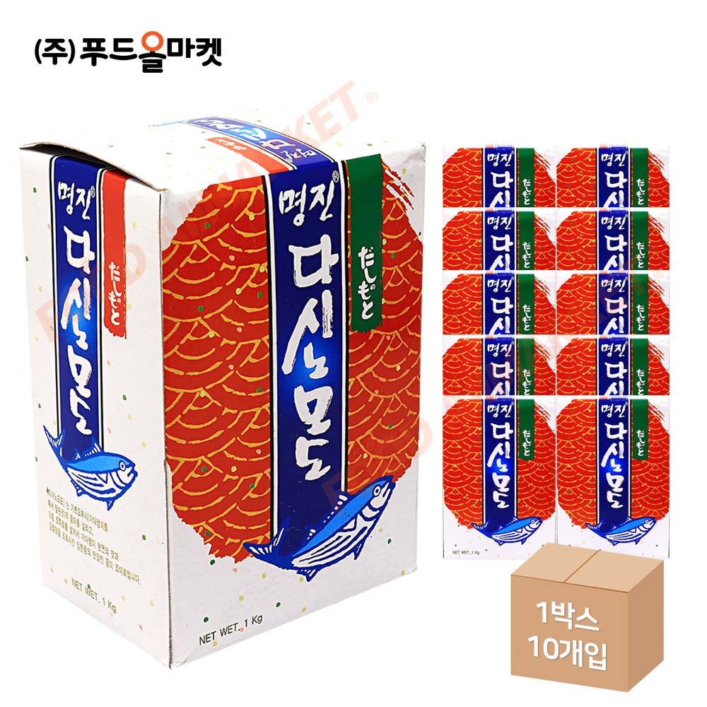 명진 다시노모도 1kg /혼다시 한박스 (1kg x 10ea)