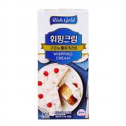 리치골드 휘핑크림 쿠킹&베이커리용 1kg /냉장