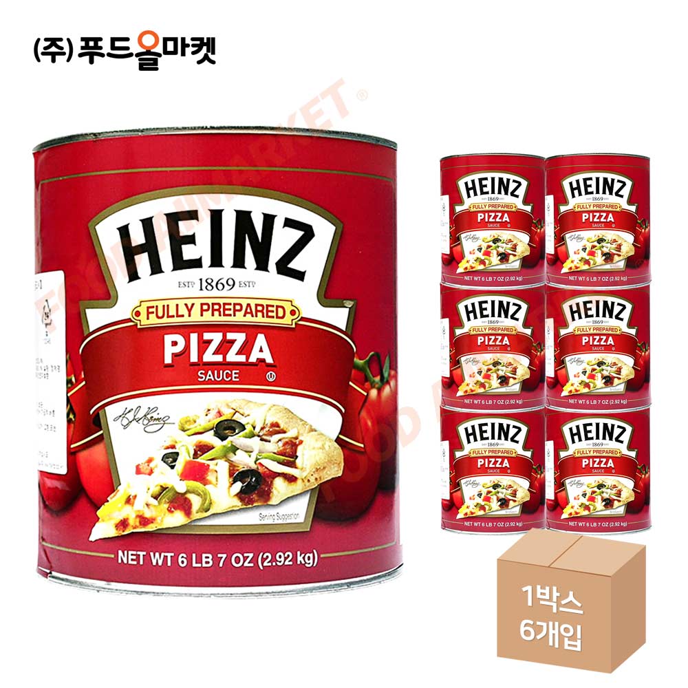 하인즈 피자소스 2.92kg 한박스 (2.92kg x 6ea)