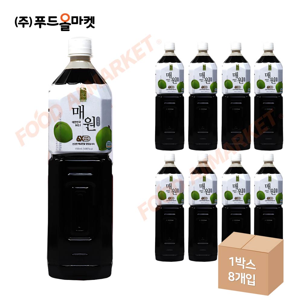 보해 매원 디럭스 1.5L 한박스 (1.5L x 8ea)