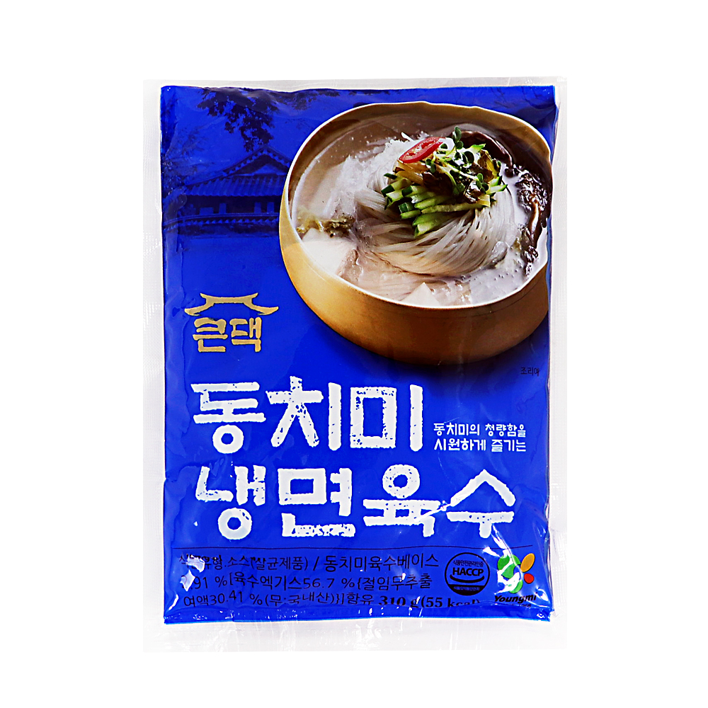 영미 동치미 냉면육수 310g