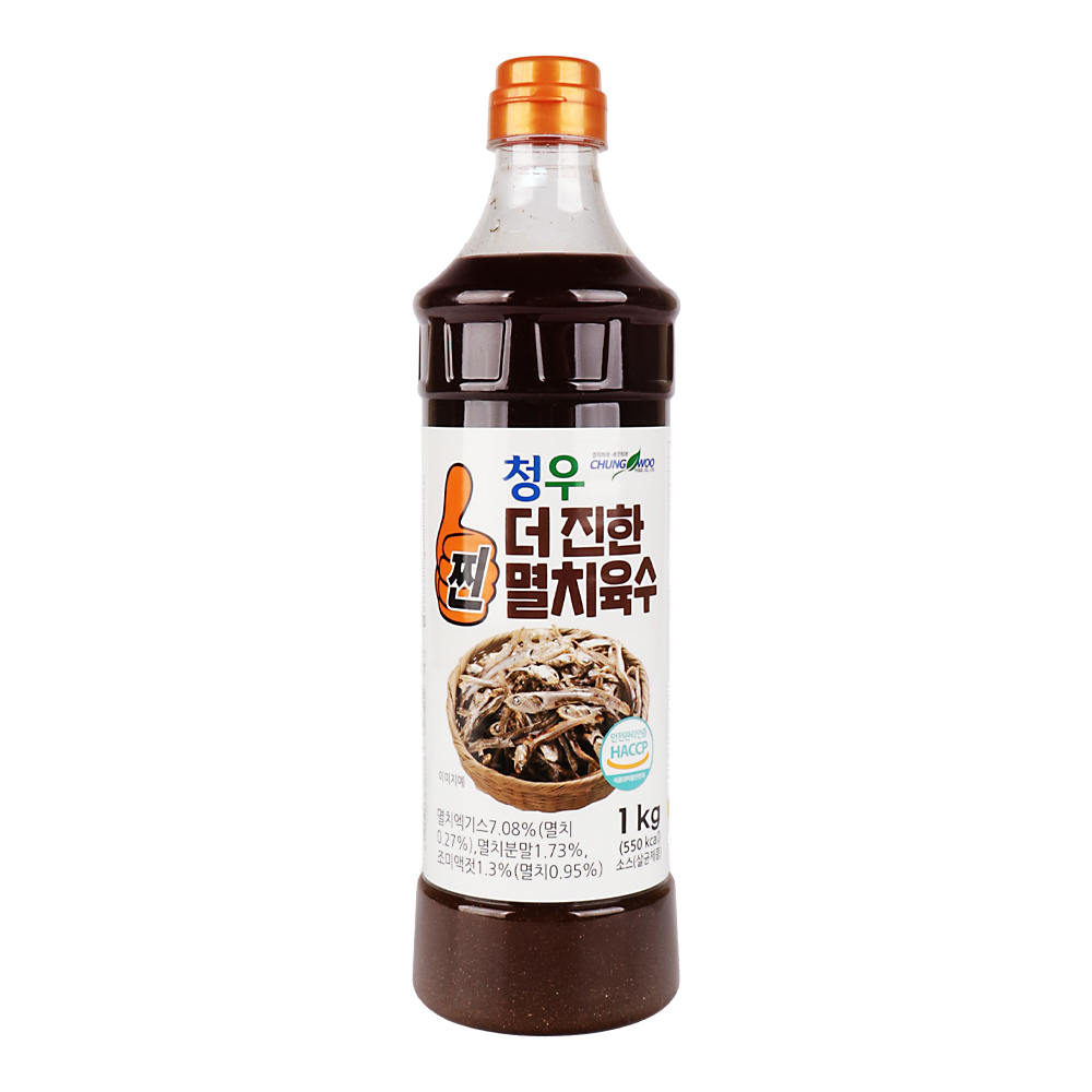 청우 더진한 찐 멸치육수 1kg