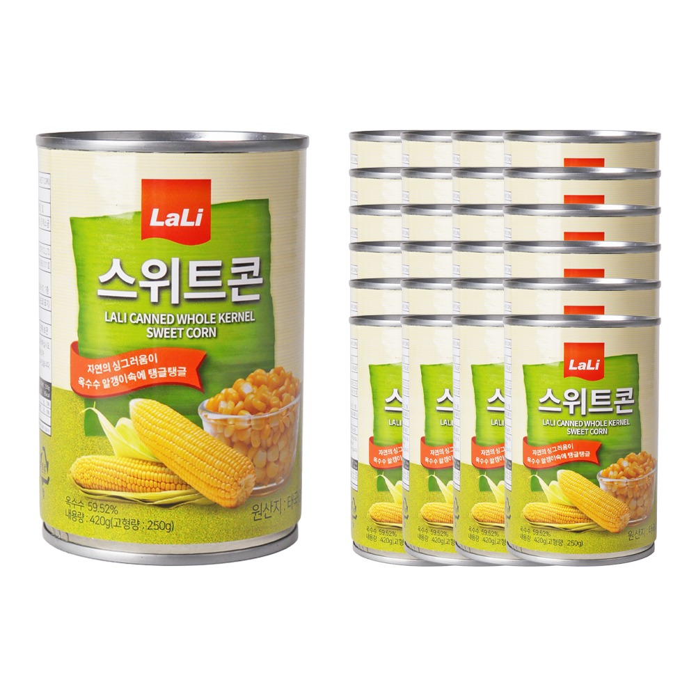 라리 스위트콘 420g 한박스 (420g x 24ea)