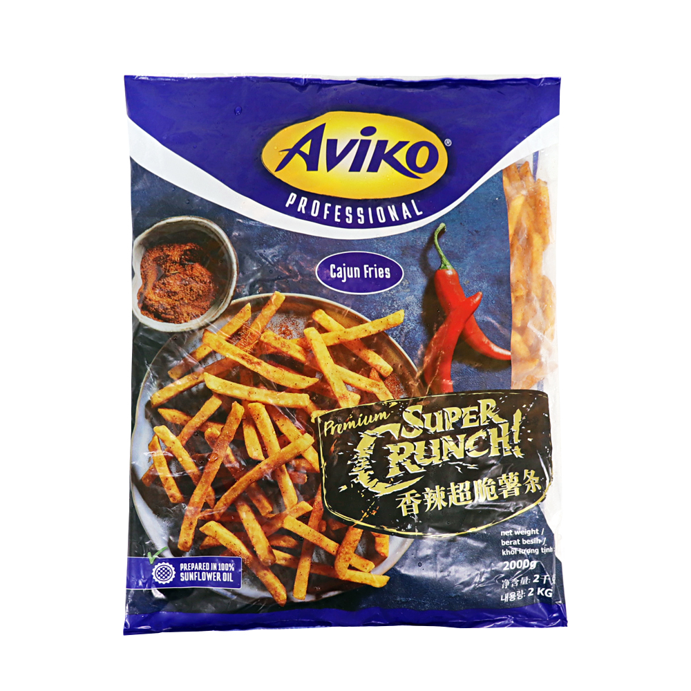 아비코 케이준 냉동감자 2kg