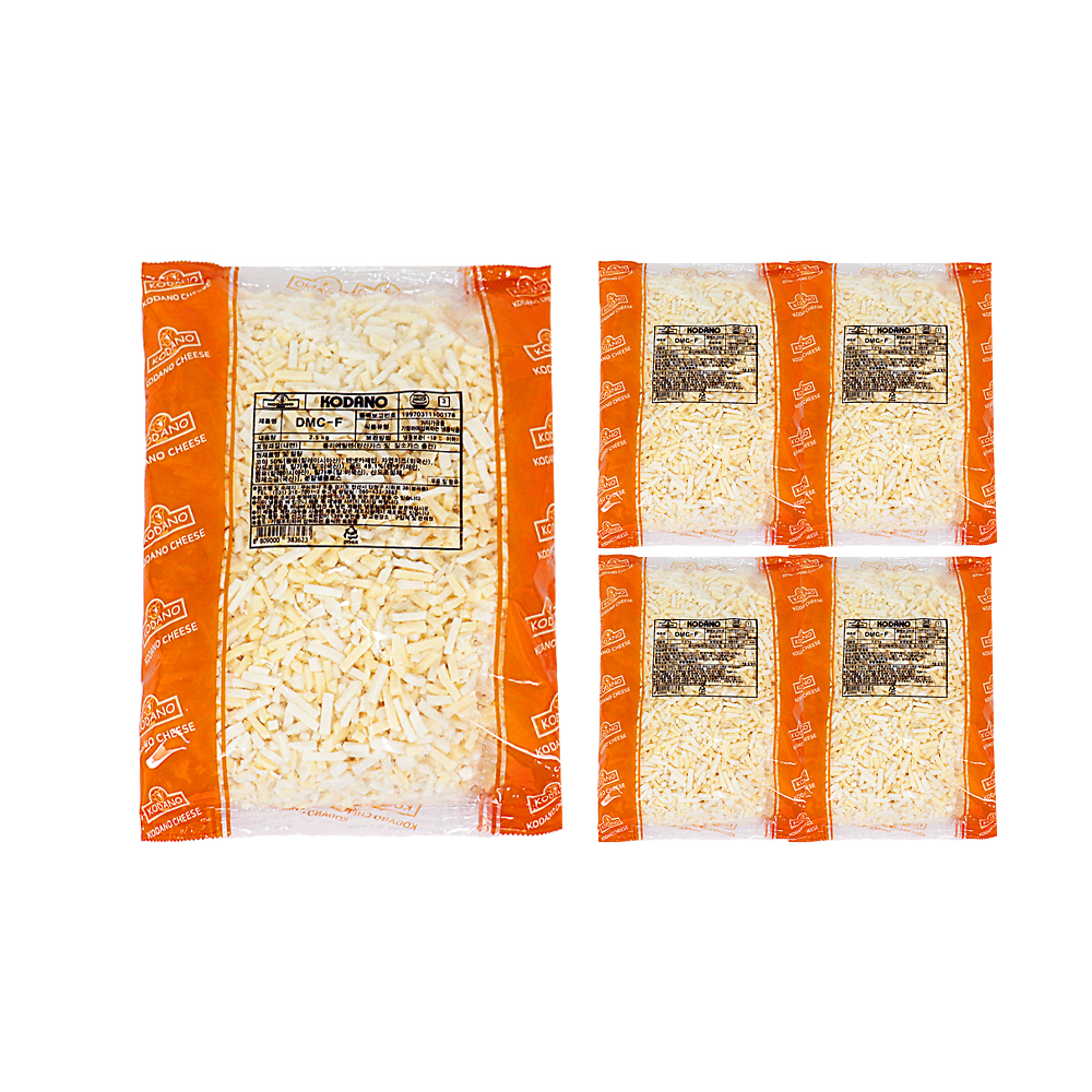 코다노 DMC-F 2.5kg /냉동 한박스 (2.5kg x 4ea)