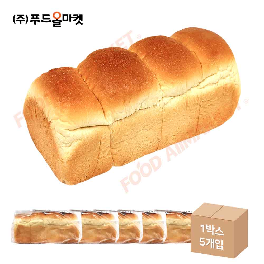 구스 브리오슈 식빵 360g /냉동 한박스 (360g x 5ea)