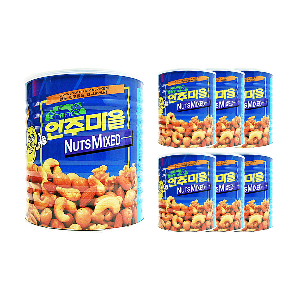 안주마을 너트믹스 1.5kg 한박스 (1.5kg x 6ea)