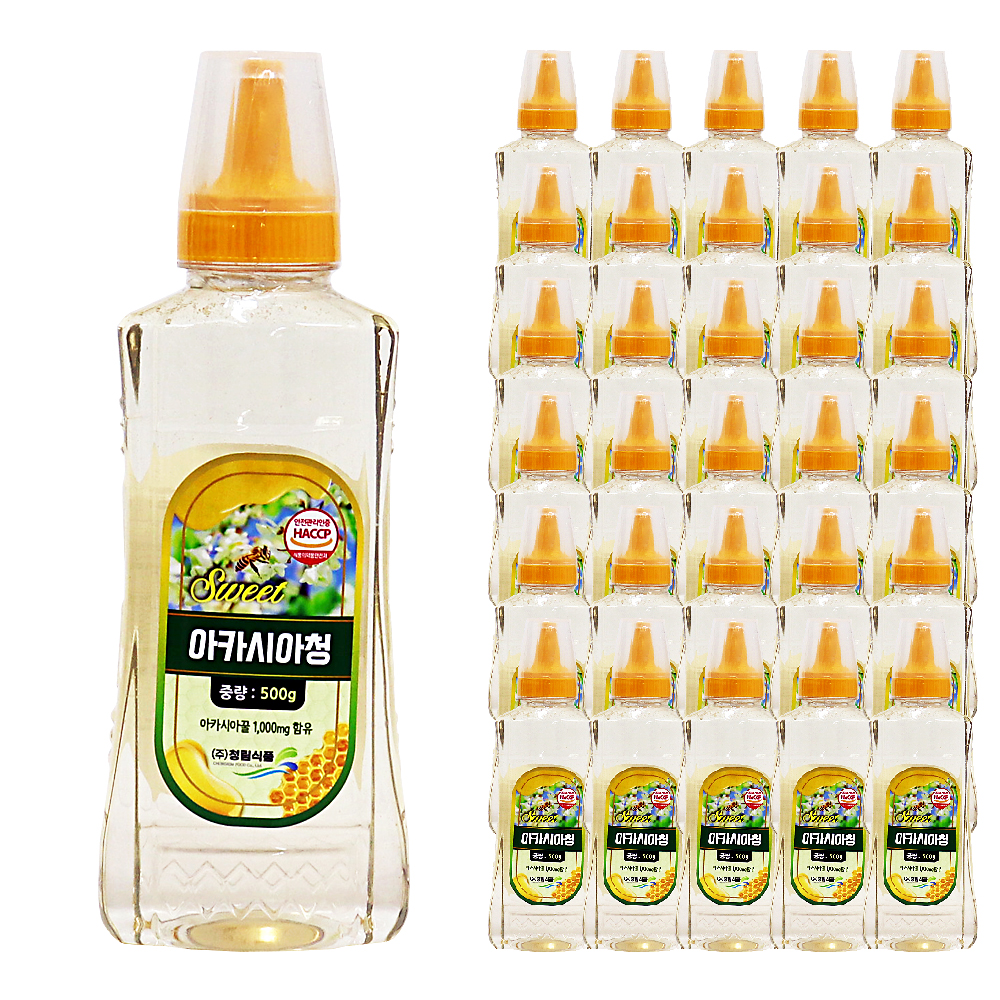 청림 sweet 아카시아청 500g 튜브 한박스 (500g x 30ea)