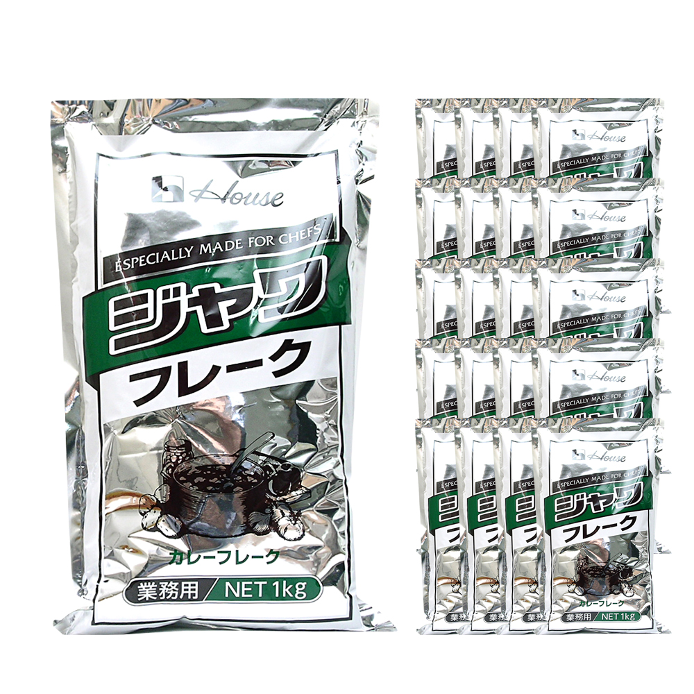 하우스 자바카레 플레이크 1kg /Java Curry Flake 한박스 (1kg x 20ea)