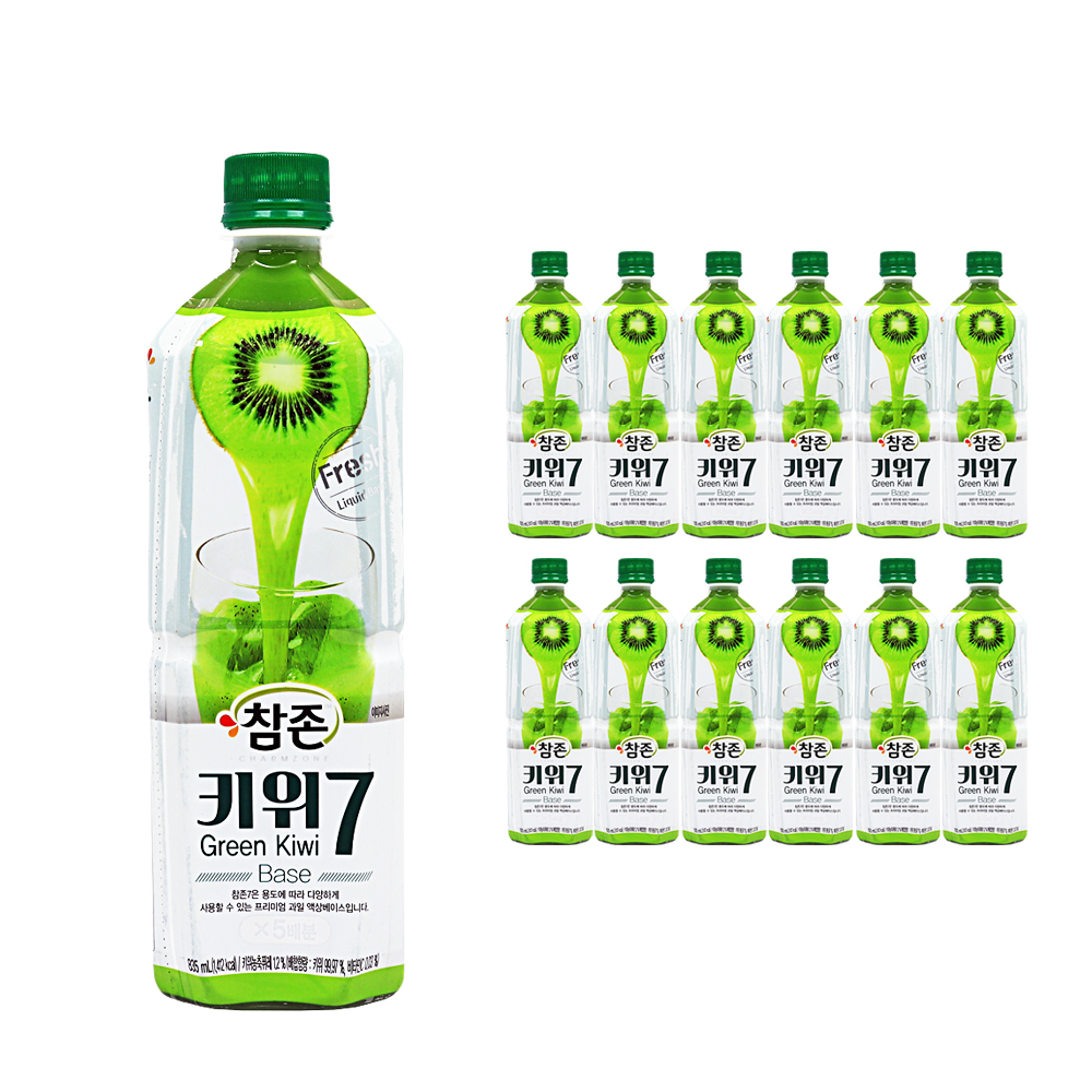 참존 키위7 835ml-PET 한박스 (835ml x 12ea)