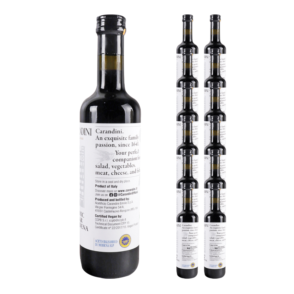 카란디니 발사믹식초 (SILVER) 500ml 한박스 (500mlx12ea)