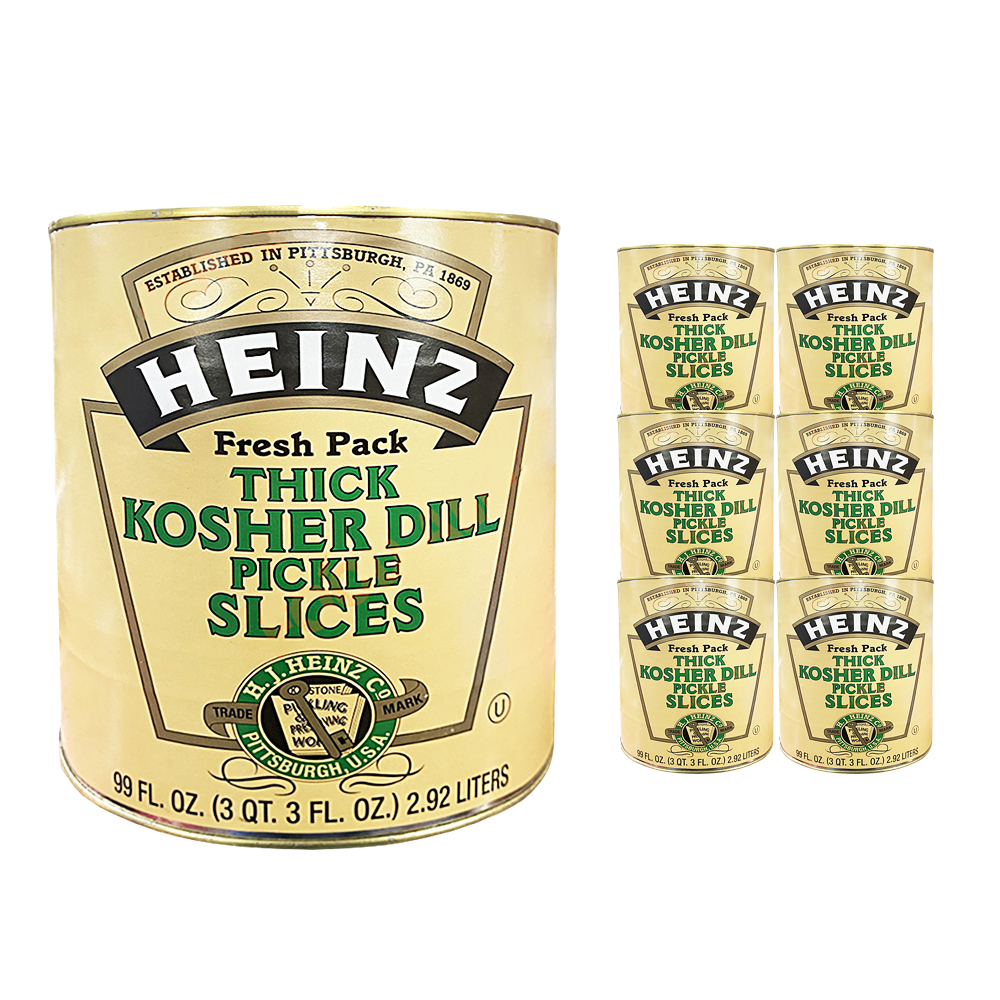 하인즈 스몰 슬라이스 코셔딜 피클 2.806kg 한박스 (2.806kg x 6ea)