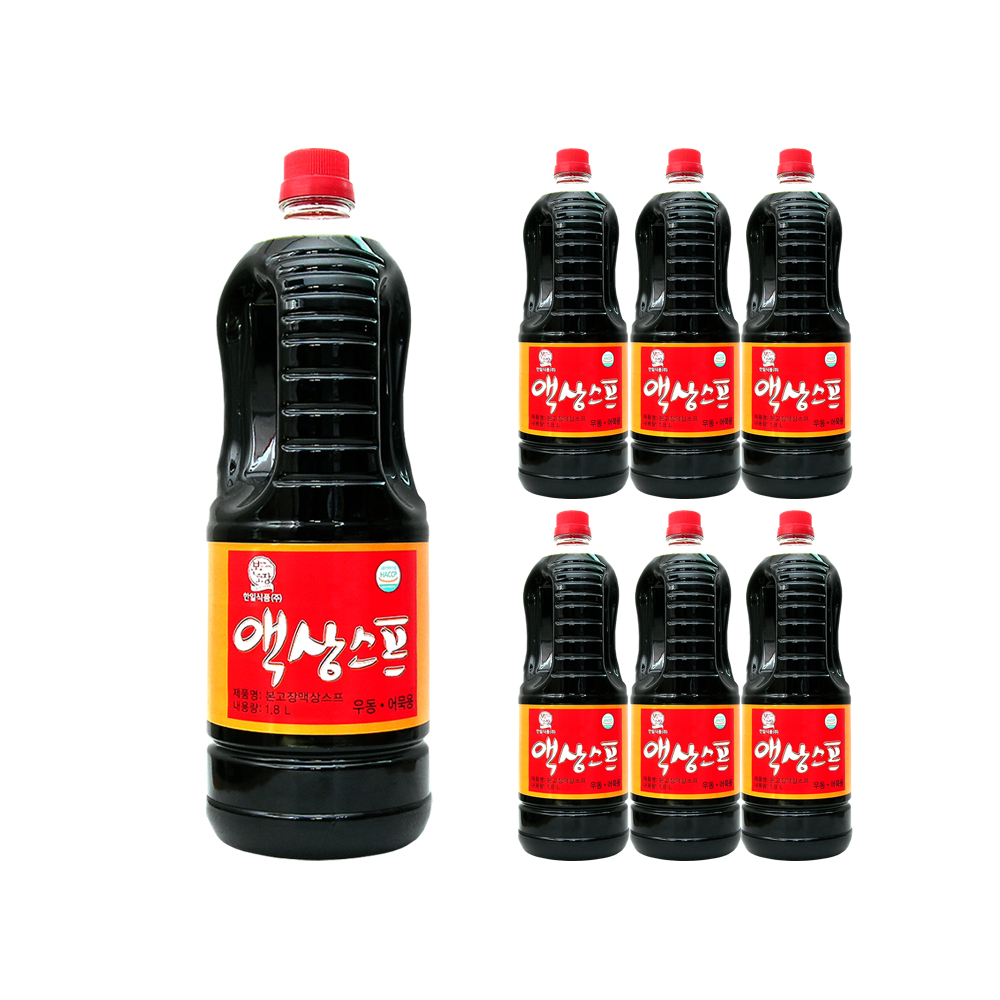본고장 액상스프 1.8L /우동어묵용 한박스 (1.8L x 6ea)