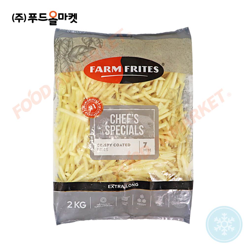 팜프리츠 셰프스 크리스피 프라이 7mm 2kg /냉동