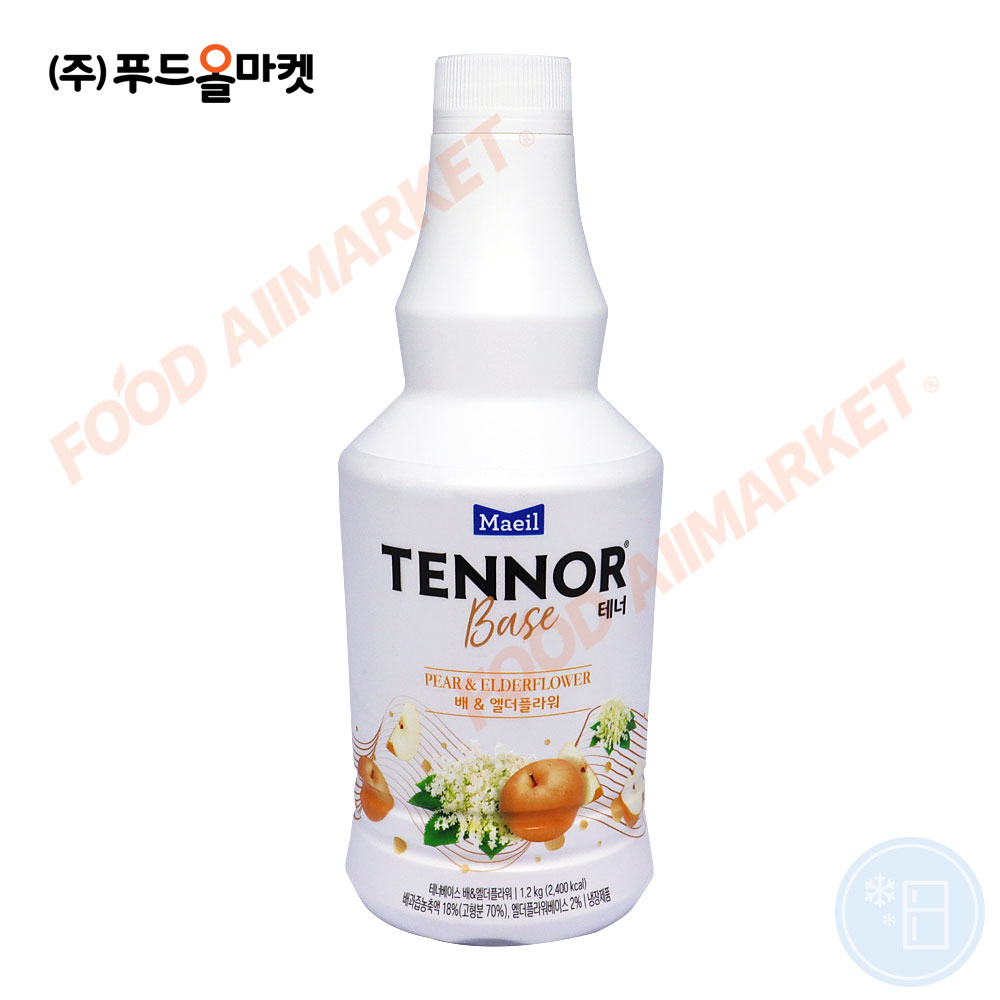매일 테너베이스 배&엘더플라워 1.2kg /냉장