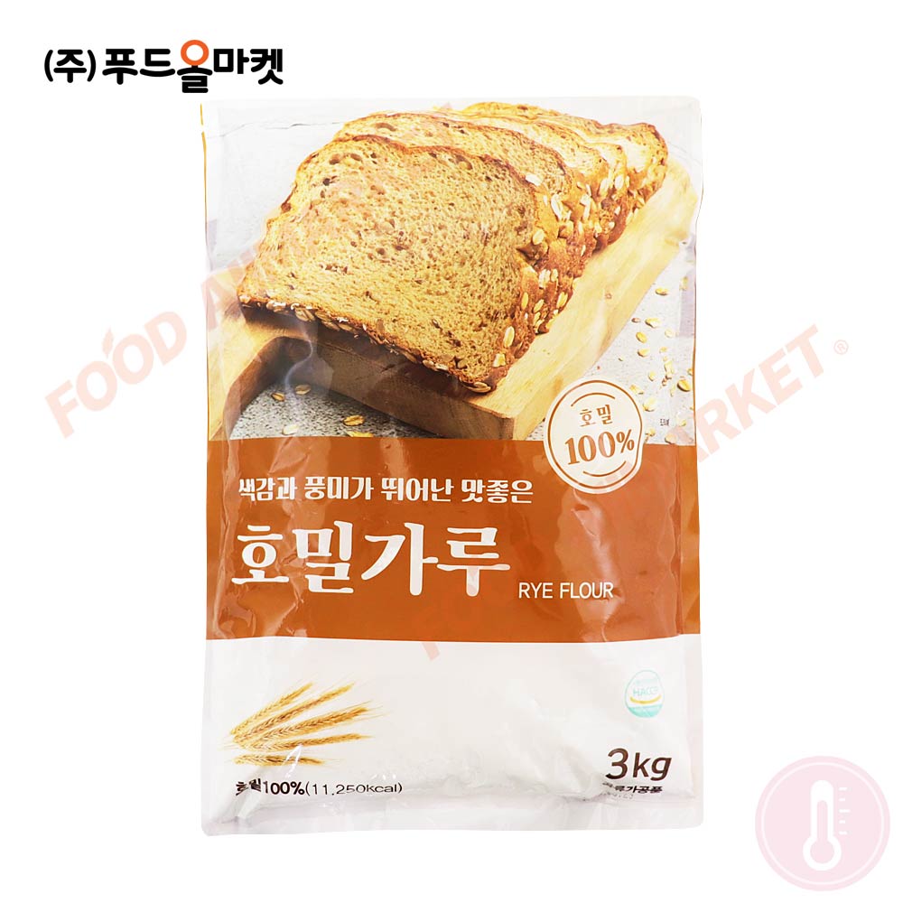 새롬푸드 호밀가루 3kg
