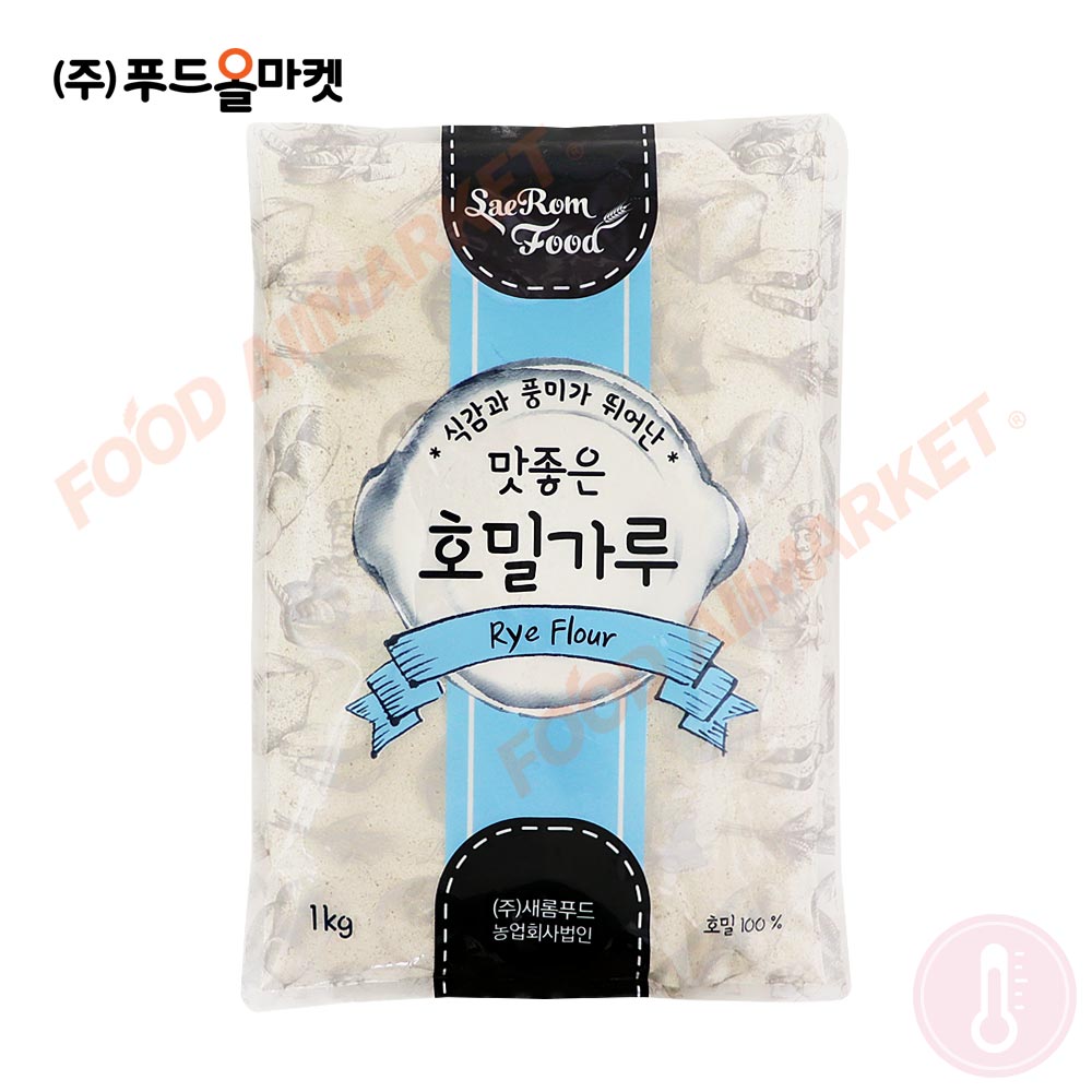 새롬푸드 호밀가루 1kg