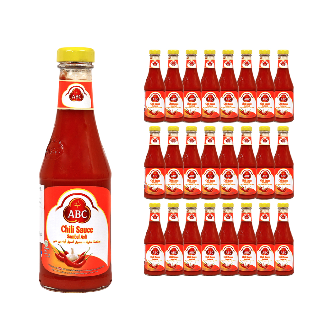 ABC 칠리소스 395g /삼발 아실리 / Sambal Asli 한박스 (395ml x 24ea)