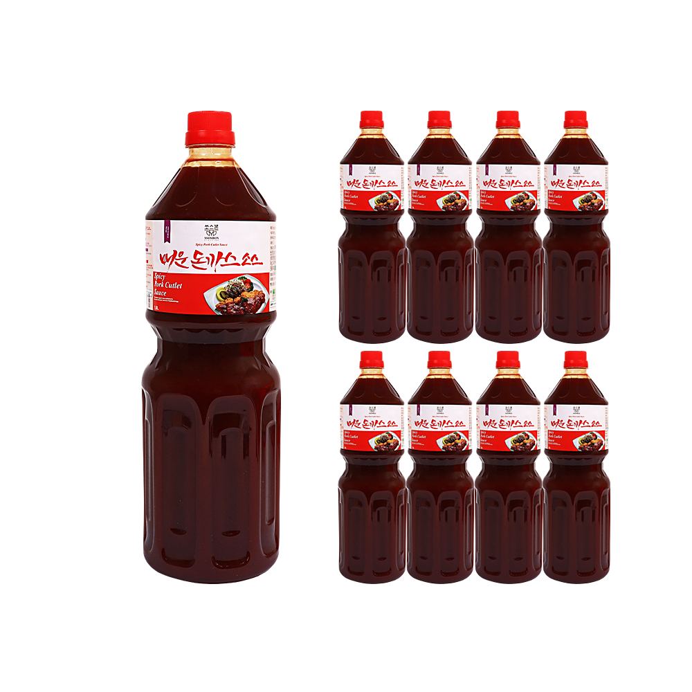 쏘스본 매운 돈까스소스 1.8L 한박스 (1.8L x 8ea)