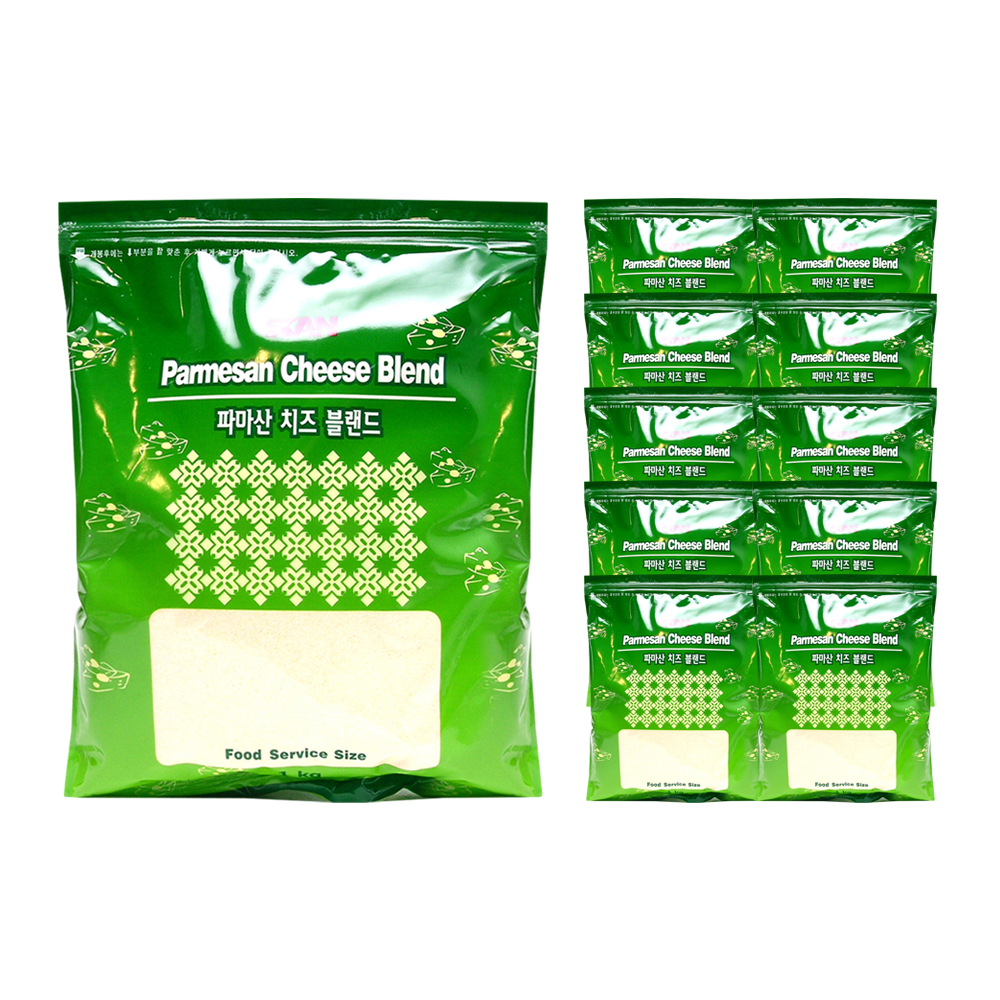 칸스타 파마산치즈블렌드 1kg 한박스 (1kg x 10ea)