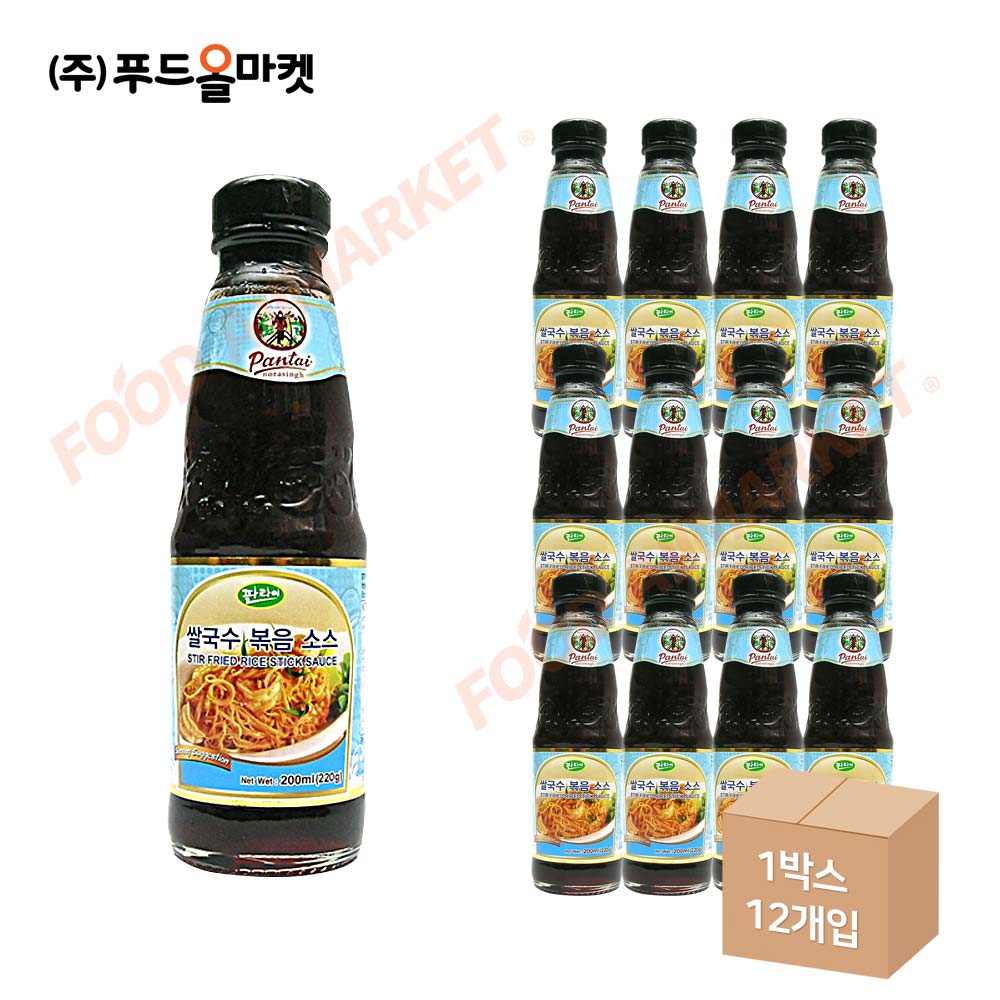 판타이 쌀국수 볶음소스 200ml /팟타이 한박스 (200ml x 12ea)