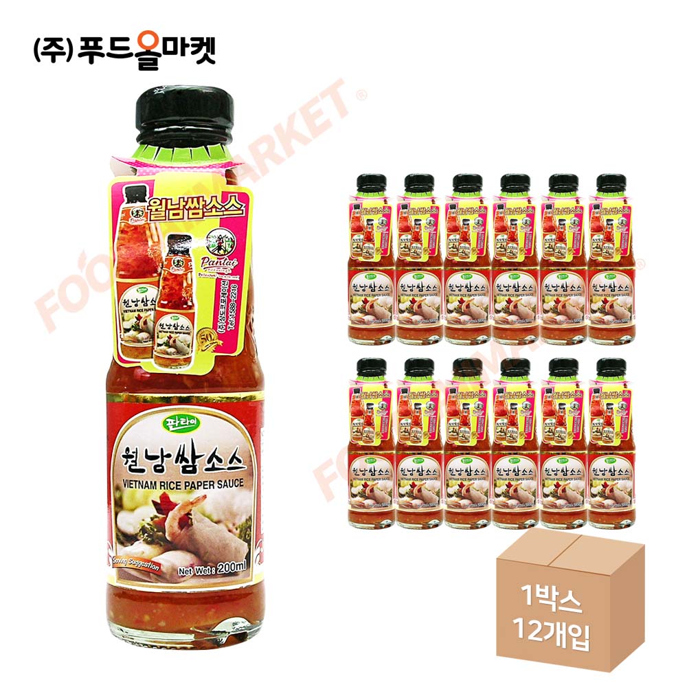 판타이 월남쌈소스 200ml 한박스 (200ml x 12ea)