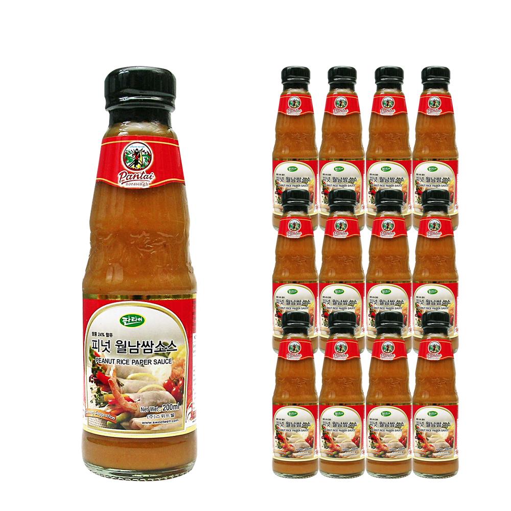 판타이 피넛 월남쌈소스 200ml 한박스 (200ml x 12ea)