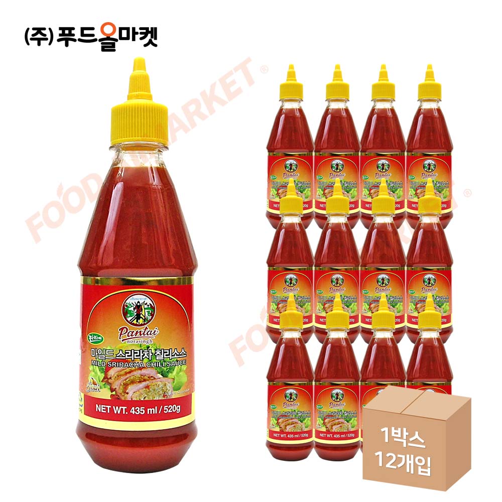 판타이 마일드 스리라차칠리소스 435ml 한박스 (435ml x 12ea)